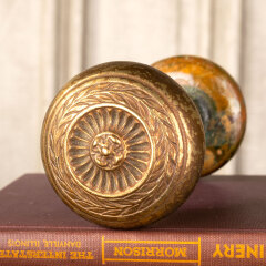 #15257 - Antique&nbsp;Brass&nbsp;Barrows&nbsp;Verona&nbsp;Doorknobs&nbsp;image
