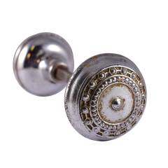 #28039 - Antique&nbsp;Corbin&nbsp;Como&nbsp;Doorknobs&nbsp;image
