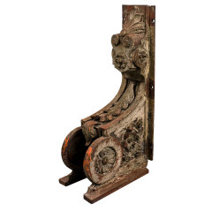 #34212 - Antique&nbsp;Large&nbsp;Cast&nbsp;Iron&nbsp;Corbel&nbsp;Bracket&nbsp;image
