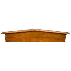 #35021 - Salvaged&nbsp;Antique&nbsp;Wood&nbsp;Header&nbsp;Pediment&nbsp;image