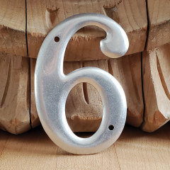 #37801 - Metal&nbsp;House&nbsp;Number&nbsp;6&nbsp;or&nbsp;9&nbsp;image