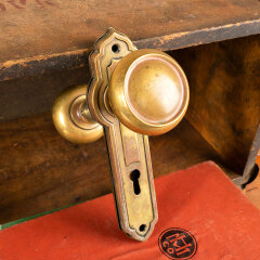 #42467 - Antique&nbsp;Russell&nbsp;&&nbsp;Erwin&nbsp;Door&nbsp;Hardware&nbsp;Set&nbsp;image
