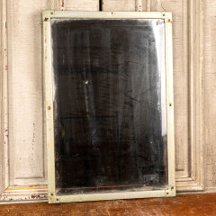 #42899 - Vintage&nbsp;Beveled&nbsp;Glass&nbsp;Mirror&nbsp;in&nbsp;Metal&nbsp;Frame&nbsp;image