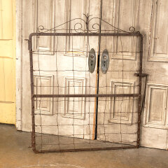 #42904 - Antique&nbsp;Rusty&nbsp;Wrought&nbsp;Iron&nbsp;Garden&nbsp;Gate&nbsp;image