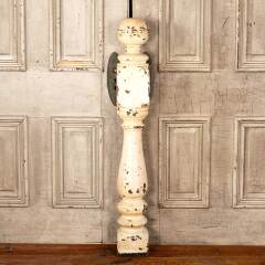 #46114 - Salvaged&nbsp;Antique&nbsp;Wood&nbsp;Staircase&nbsp;Newel&nbsp;Post&nbsp;image