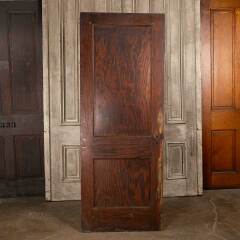 #48189 - 30x79&nbsp;Salvaged&nbsp;2&nbsp;Panel&nbsp;Oak&nbsp;Interior&nbsp;Door&nbsp;image