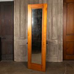 #48498 - 24x80&nbsp;Antique&nbsp;2&nbsp;Panel&nbsp;Interior&nbsp;Door&nbsp;w/&nbsp;Mirror&nbsp;image