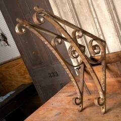 #49628 - Pair&nbsp;of&nbsp;Antique&nbsp;Wrought&nbsp;Iron&nbsp;Brackets&nbsp;image