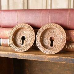 #51677 - Antique&nbsp;Russell&nbsp;&&nbsp;Erwin&nbsp;Pocket&nbsp;Door&nbsp;Pulls&nbsp;image