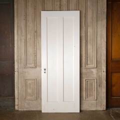 #52066 - 30x79&nbsp;Salvaged&nbsp;Antique&nbsp;2&nbsp;Panel&nbsp;Interior&nbsp;Door&nbsp;image