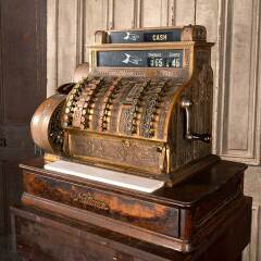 #53807 - Antique&nbsp;Store&nbsp;Counter&nbsp;National&nbsp;Cash&nbsp;Register&nbsp;image
