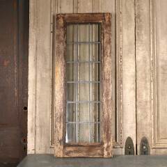#54134 - 18x46&nbsp;Antique&nbsp;Leaded&nbsp;Glass&nbsp;Window&nbsp;image