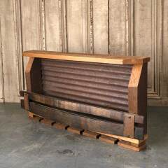 #54137 - 34x17&nbsp;Barrel&nbsp;Stave&nbsp;Wall&nbsp;Mount&nbsp;Wine&nbsp;Rack&nbsp;image