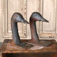 #54149 - Cast&nbsp;Iron&nbsp;Bird&nbsp;Book&nbsp;Ends&nbsp;image