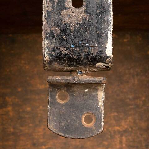 #10147 Antique Pocket Door Roller Hanger Hardware image 2