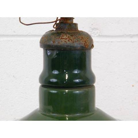 #10458 Porcelain Enameled Industrial Light Fixture image 2