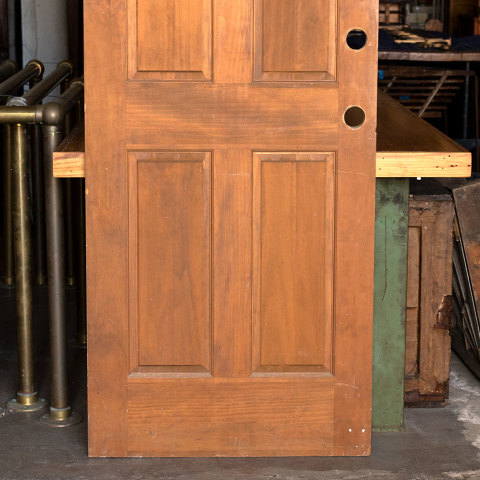 #12859 30x80 6 Panel Pine Interior Door image 3