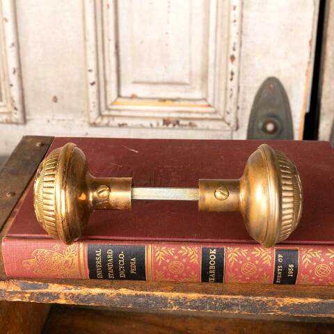 #15255 Antique Russell & Erwin Doorknobs image 4