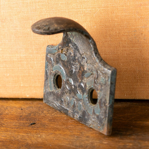 #20106 Antique Ornate Cast Iron Window Sash Lift image 4