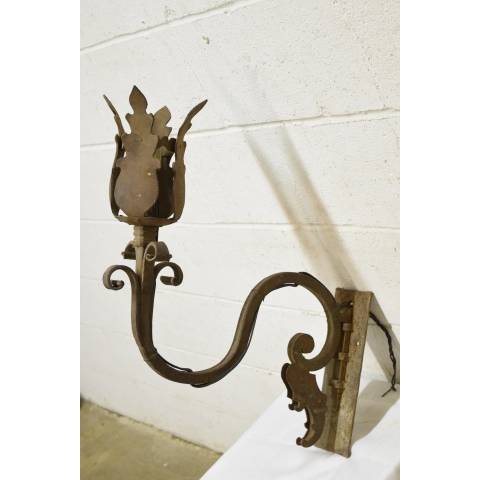 #21175 Wrought Iron Wall Sconce image 2