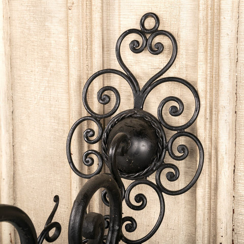 #21410 Wrought Iron Sconce Wall Bracket image 4