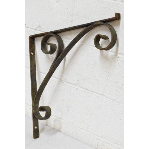 #22514 Salvaged Wrought Iron Brackets image 2