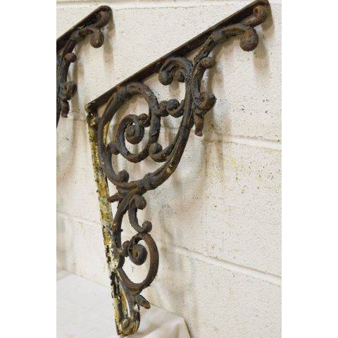 #24185 Salvaged Cast Iron Brackets image 3