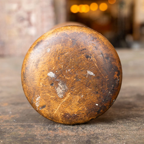 #24263 Antique Turned Wood Doorknobs image 5