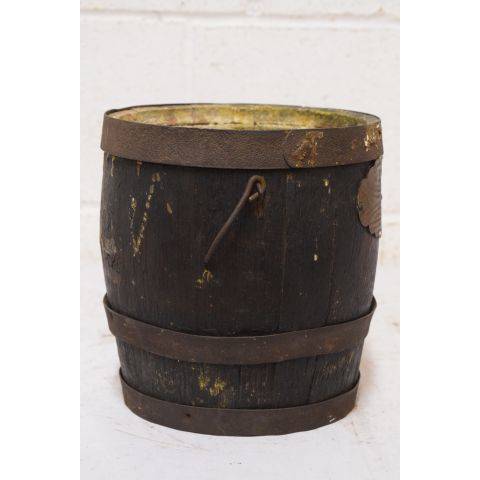 #24479 Small Wood Barrel image 3