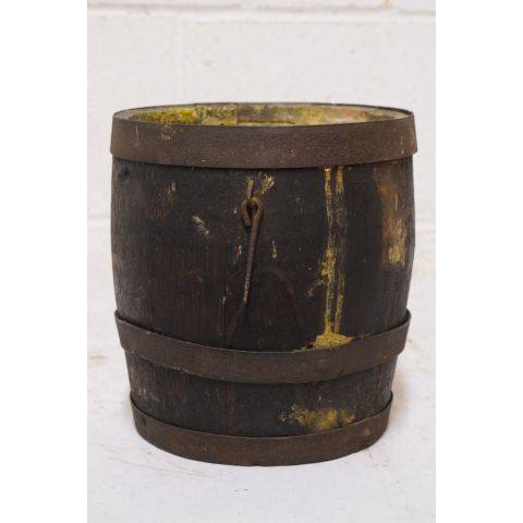 #24479 Small Wood Barrel image 4