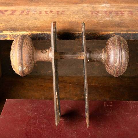 #26152 Antique Sargent Victorian Doorknob Hardware image 4