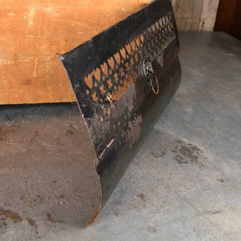 #26262 Antique Metal Fireplace Ember Screen image 7