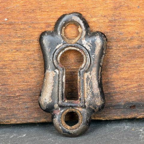 #27212 Antique Skeleton Keyhole Cover Plate image 2