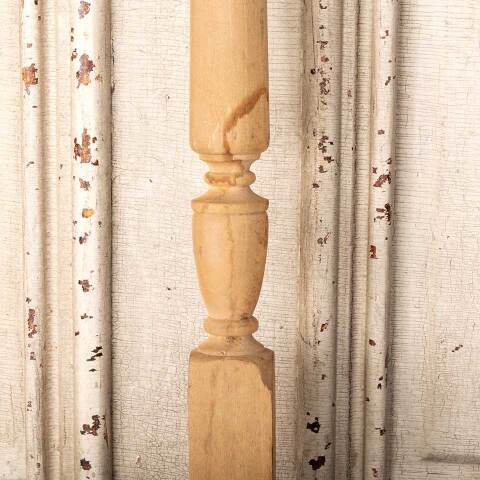 #34191 Turned Poplar Wood Staircase Baluster image 5