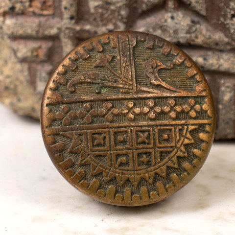 #34926 Antique Bronze Sargent Doorknob image 5
