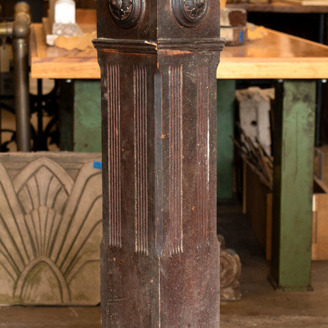 #35493 Salvaged Wood Newel Post image 3