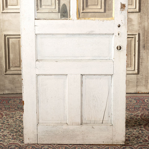 #40236 32x77 Antique Divided Lite Wood Entry Door image 3