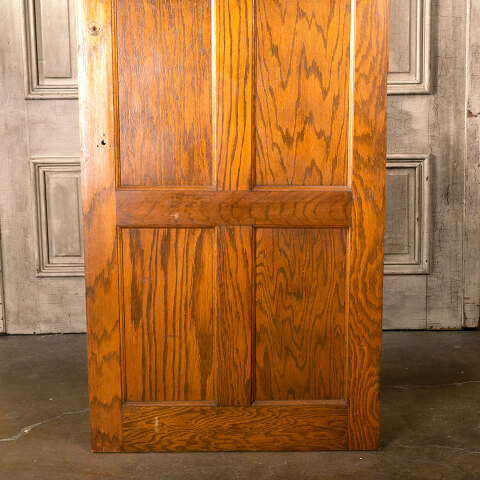 #40262 33x79 Salvaged 6 Panel Oak Interior Door image 6
