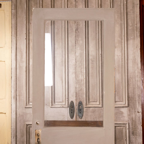 #40623 32x80 Antique Half Lite Entry Door image 2
