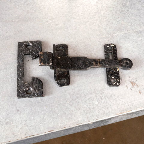 #40844 Vintage Thumb Latch Door Hardware Set image 2