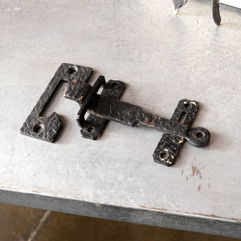 #40844 Vintage Thumb Latch Door Hardware Set image 3