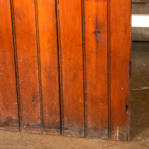 #41483 30x84 Antique Bead Board Farmhouse Door image 4