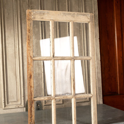 #41794 Antique Divided Lite Wood Window Sash image 5