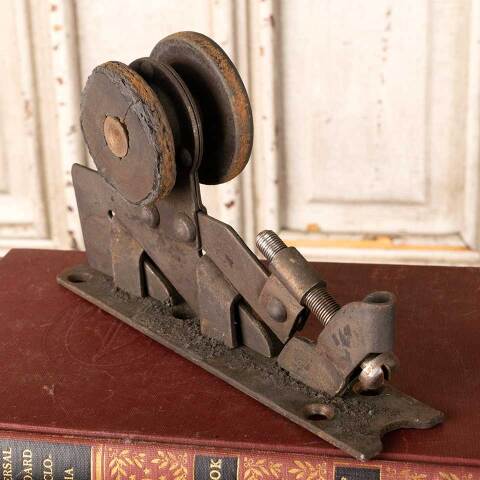 #42269 Antique Pocket Door Roller Hanger Hardware image 4