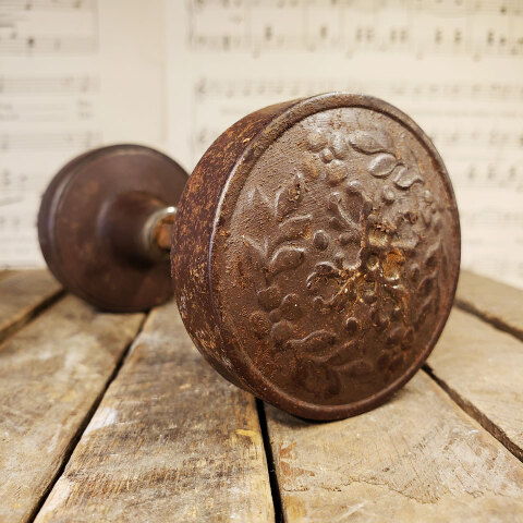 #42331 Antique Lockwood Halfa Doorknobs image 2
