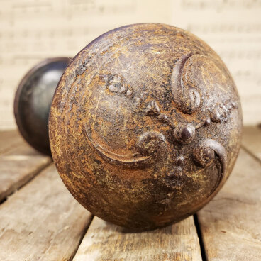 #42600 Antique Russell & Erwin Clermont Doorknobs image 2