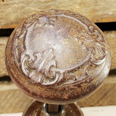 #42612 Antique Reading Locris Doorknobs image 5