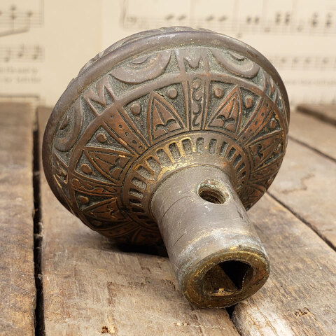 #43151 Antique Mallory Wheeler Closet Doorknob Set image 4