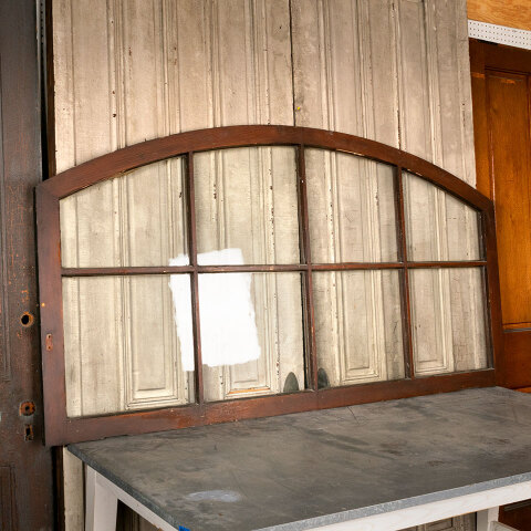 #43195 Arched Top Divided Lite Transom Window image 2