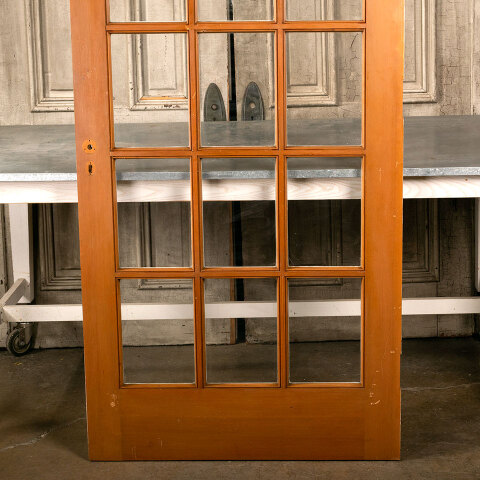 #43656 36x79 Salvaged 15 Lite French Entry Door image 3